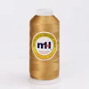Wholesale 120d/2 Gold 100% polyester embroidery thread
