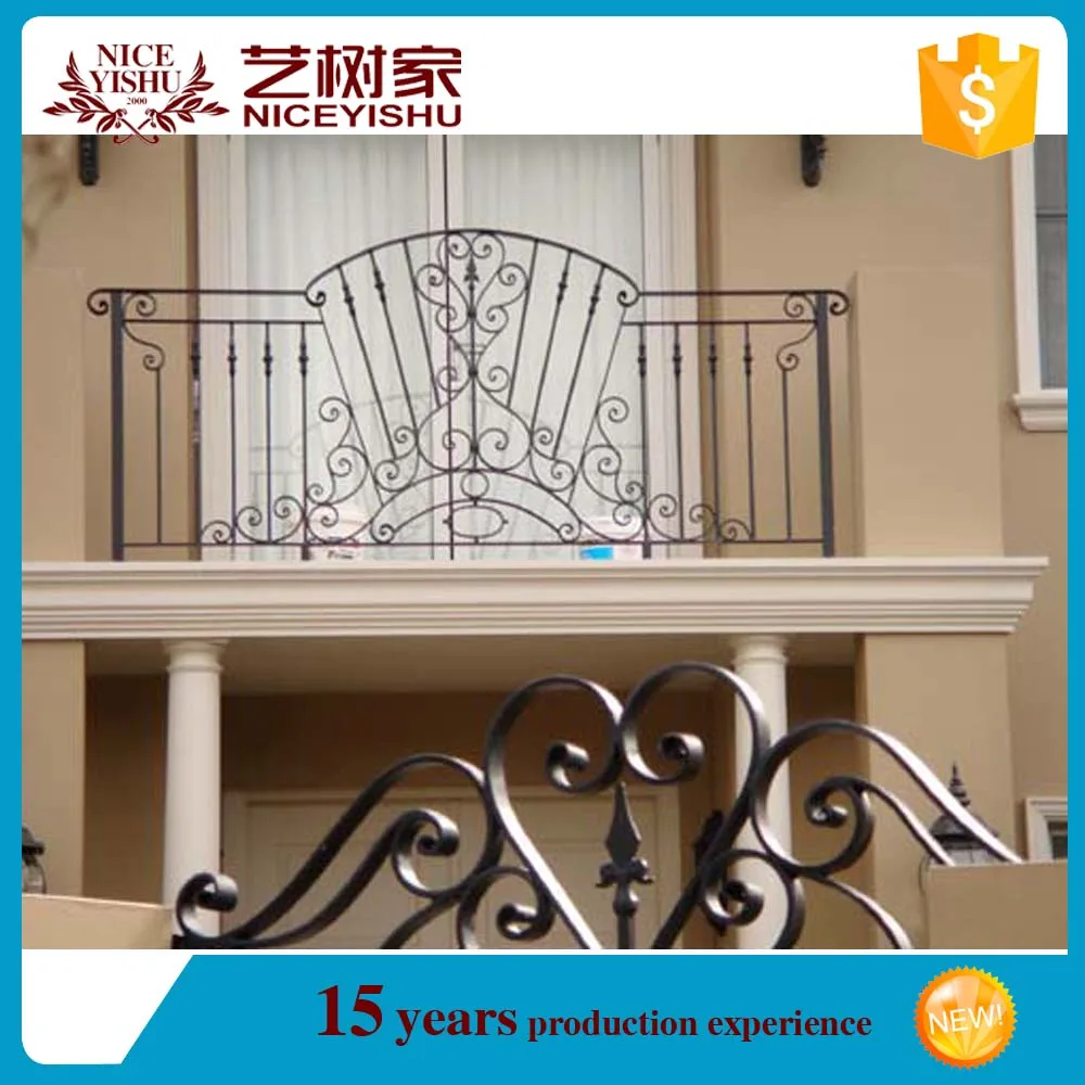 Iron grill design railing for veranda, iron grill design railing ... Decorazione veranda Garden
