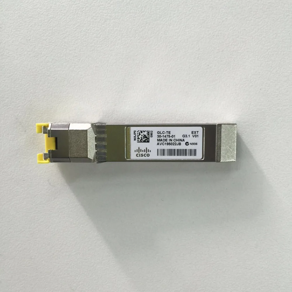 Original Cisco Glc-te Sfp To Rj45 100m1000base-tx Copper Transceiver Module - Buy 1000base-tx Sfp Transceiver,Fiber To Rj45 Converter Sfp Media