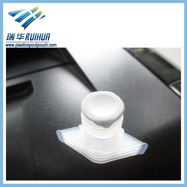 DIA15-2 plastic fitment with foil liner