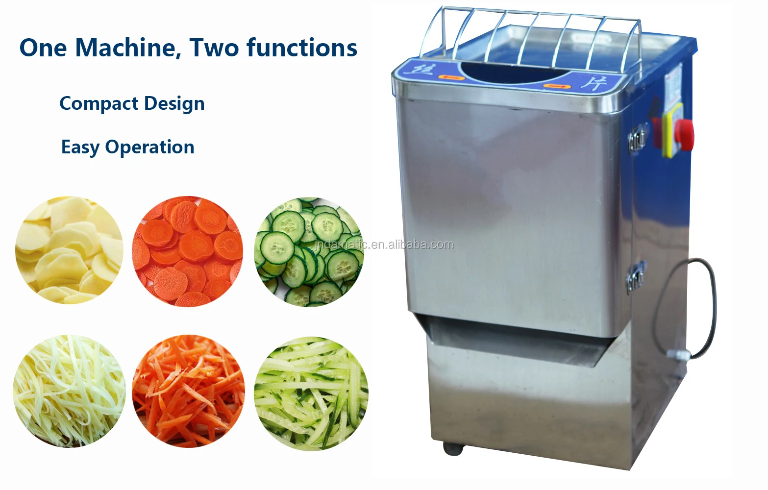 Vegetable Processing Machine/qsp Carrot Stick Julienne Cutting Machine