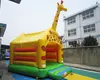 2015 giraffine theme Inflatable bouncer/ inflatable jumping house castle