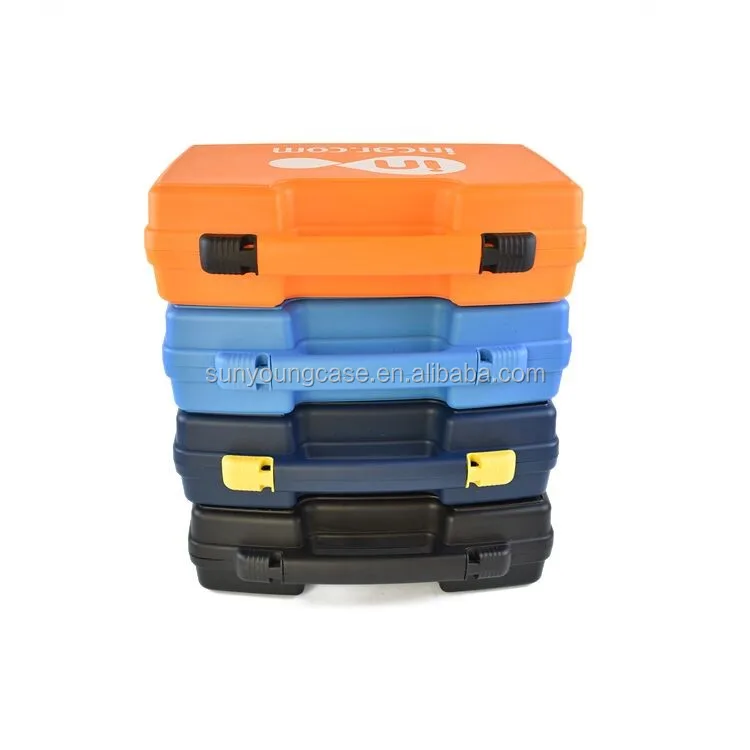 Customized Yellow Color Simple Plastic Tool Case Storage Case Plastic ...