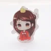 Vograce high quality customized plastic key chains for promotional, gift items keychains