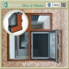 Professional multi-point safety locking system aluminium sliding window with security screen