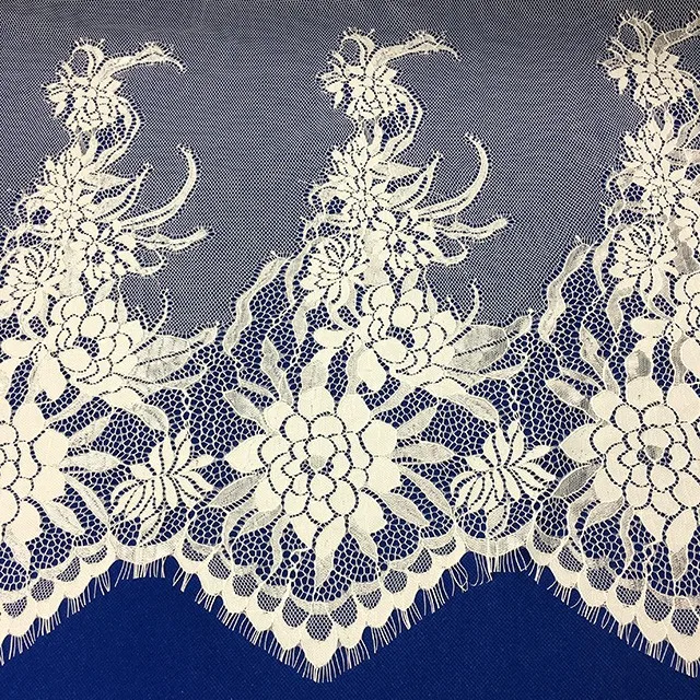热卖针织性睫毛蕾丝面料女士礼服和服装 - buy 睫毛花边,蕾丝面料