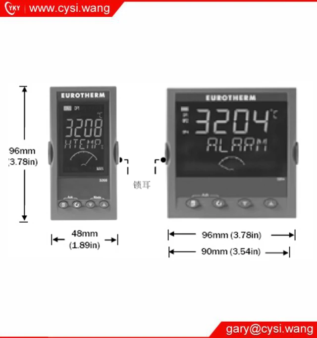 eurotherm 2408 temperature flashing above 425