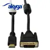 Akyga Male connector DVI 24+5 Dual Link Cable HDMI AK-AV-04