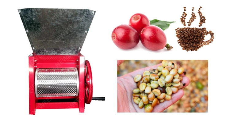 NEWEEK America market hand cacao peeling coffee bean pulper for sale