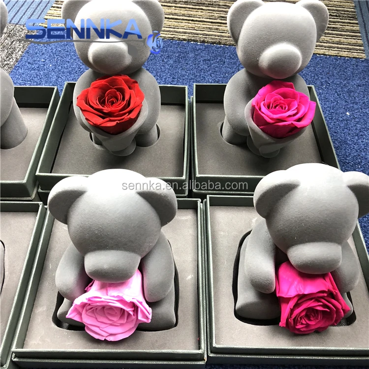 everlasting rose teddy bear