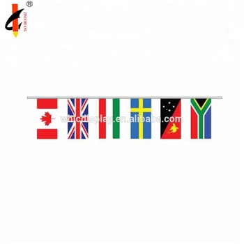 Customized Advertising Digital Printing Bunting Hanging Banner