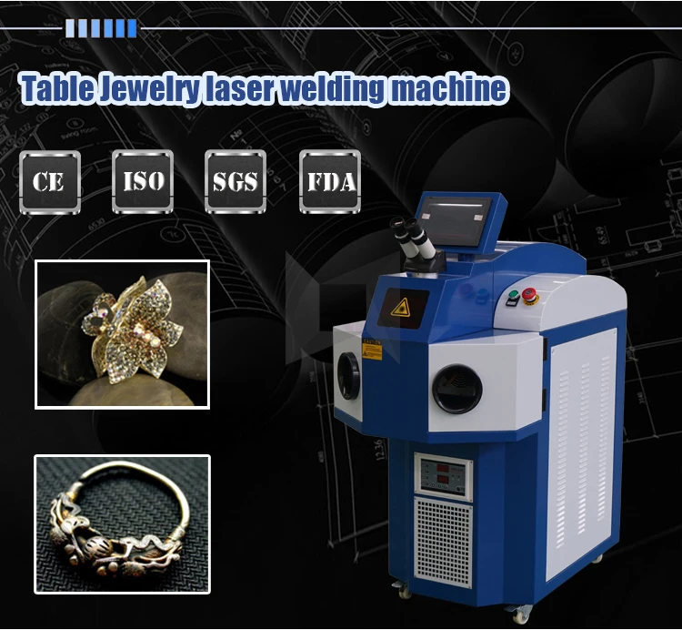 German Portable Gold Jewelry Fiber Laser Welding Machine For Sale