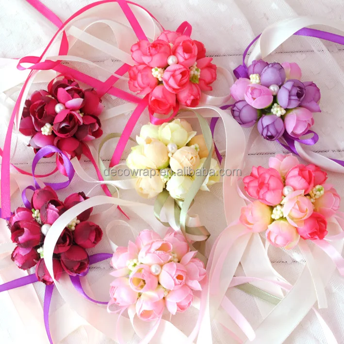 artificial flower corsage