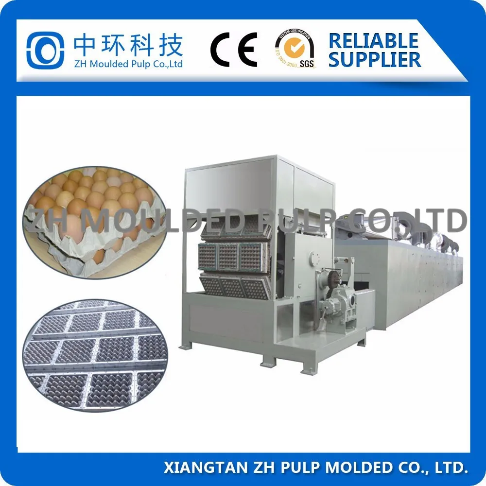 Paper Pulp Recycling Automatic Egg Tray Machine Dryer / Egg Tray Pulp