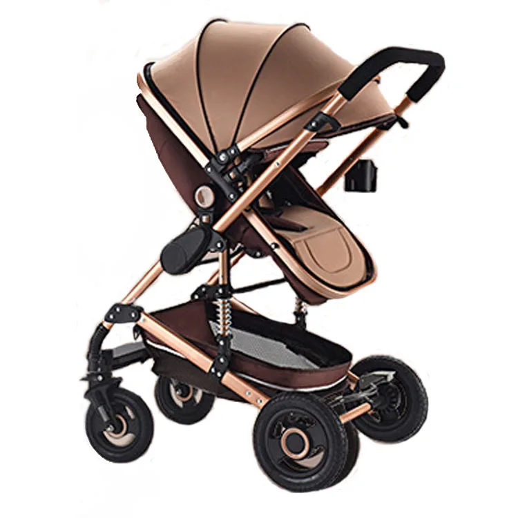 high view baby stroller