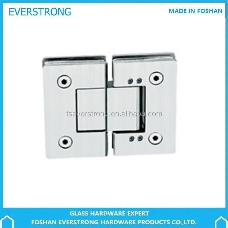 Frameless Frosted Euro Shower Door Hinge A085 Brass Adjustable Wall To ...