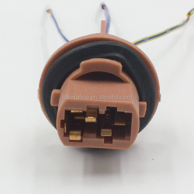 7440 7443 LED Socket Car Brake Turn Signal Light Pig Tail