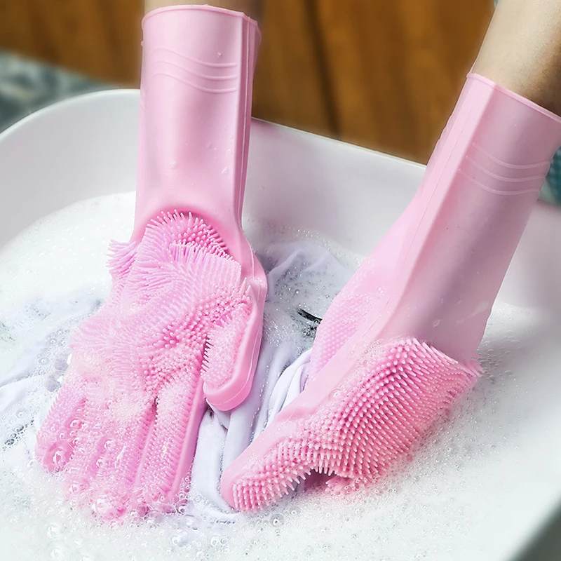 Kids dishwashing best sale gloves