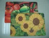 Wholesale anti-slip rubber floor mat Custom printed antiskid rubber floor rubber Eco-friendly bathroom door mat
