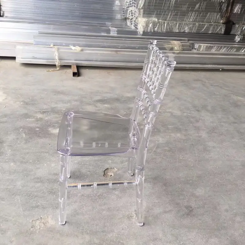 Hotel Cheap Luxury French Banquet Ghost Chair Clear For Kids