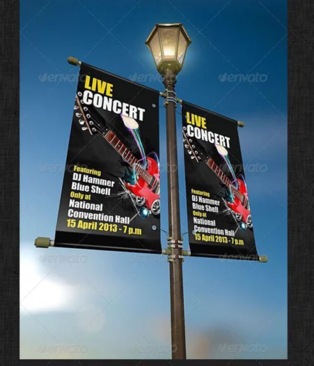 Street Banner Hanging Banner Printing Roadside Banners Advertising