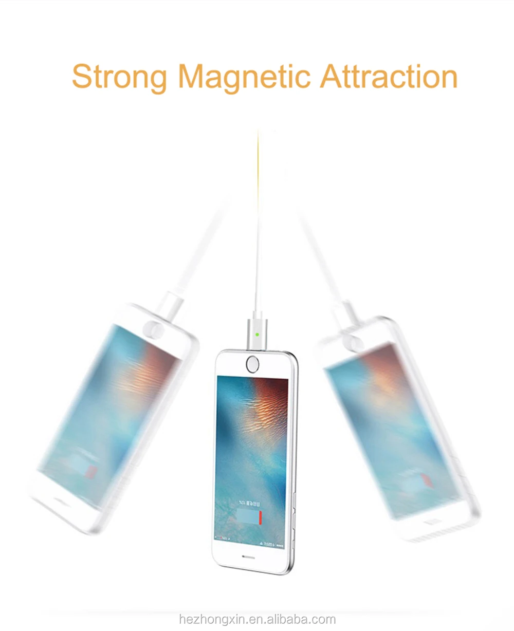 Magnetic data transmission cable for cell phone with TPE jacket - ANKUX.COM