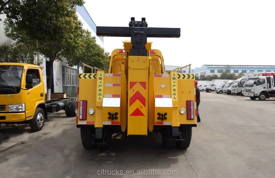 China Manufacturing Faw 190hp 4x2 Cheap Road Recovery Trucks Tow Truck