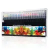 48+2 watercolor markers 2 decks artist brush marker pens set