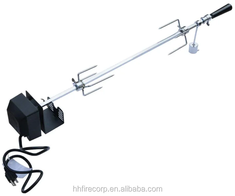 Universal Rotisserie Kit For Use With Most 4 And 5 Burner Grills