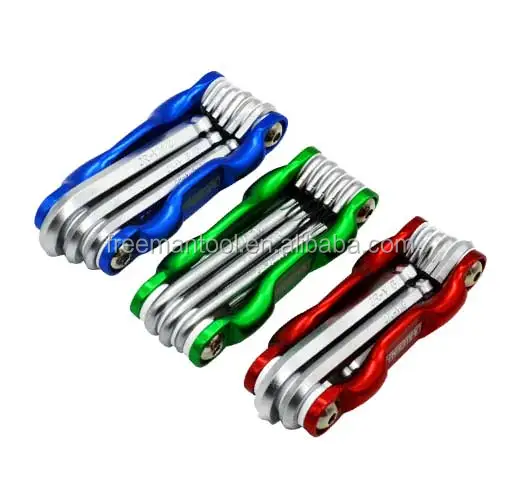 Wiha 33492 T-Handle 10 Pc Set Hex 3//32-3//8