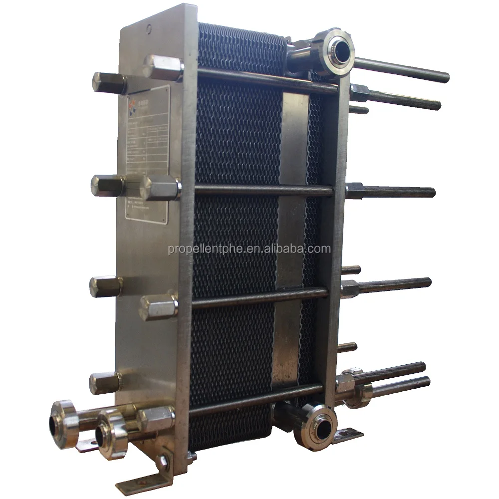 Electric Mini Plate Heat Exchanger For Milk Beer Juice Pasteurizers