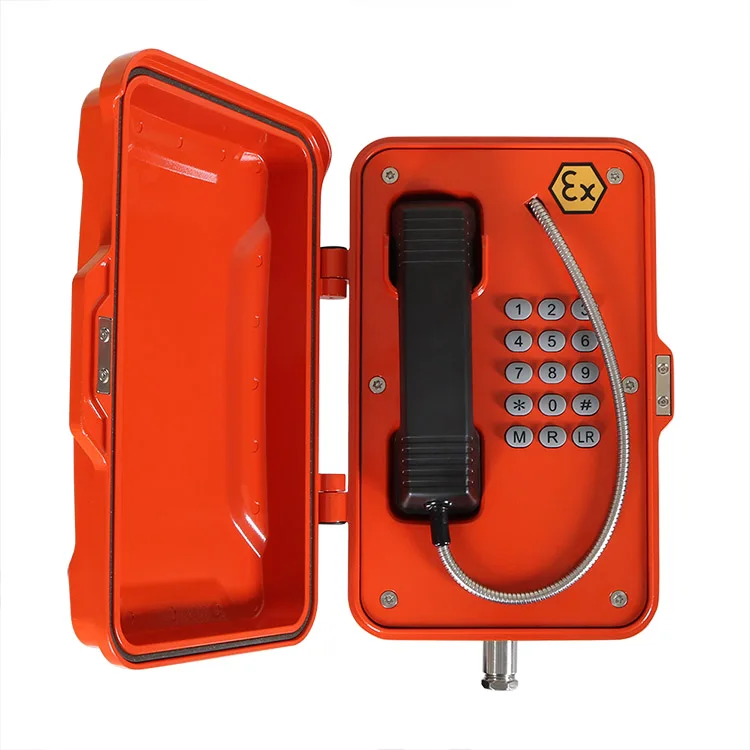 Hazardous Area Indoor Industrial Analog Telephone Mine Telephone Ex