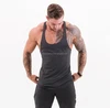 MS-1961 Custom Black Gym Singlets Men back Y Vest