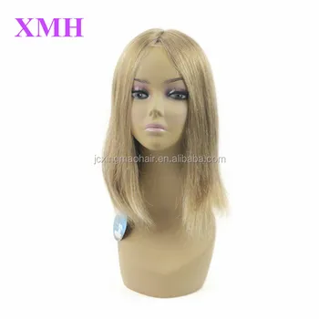 short blonde human hair wigs