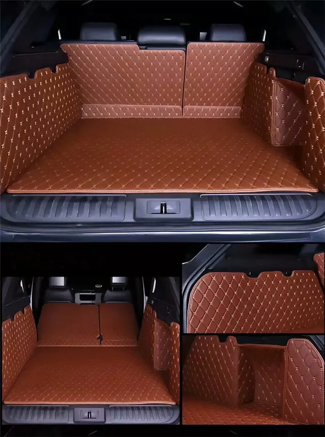 Quilted Pu Leather Car Fabric / Car Genuin Leather Fabric / Quilted Car