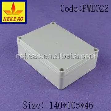 Ip65 plástico eléctrica a prueba de agua caja del instrumento, estanca