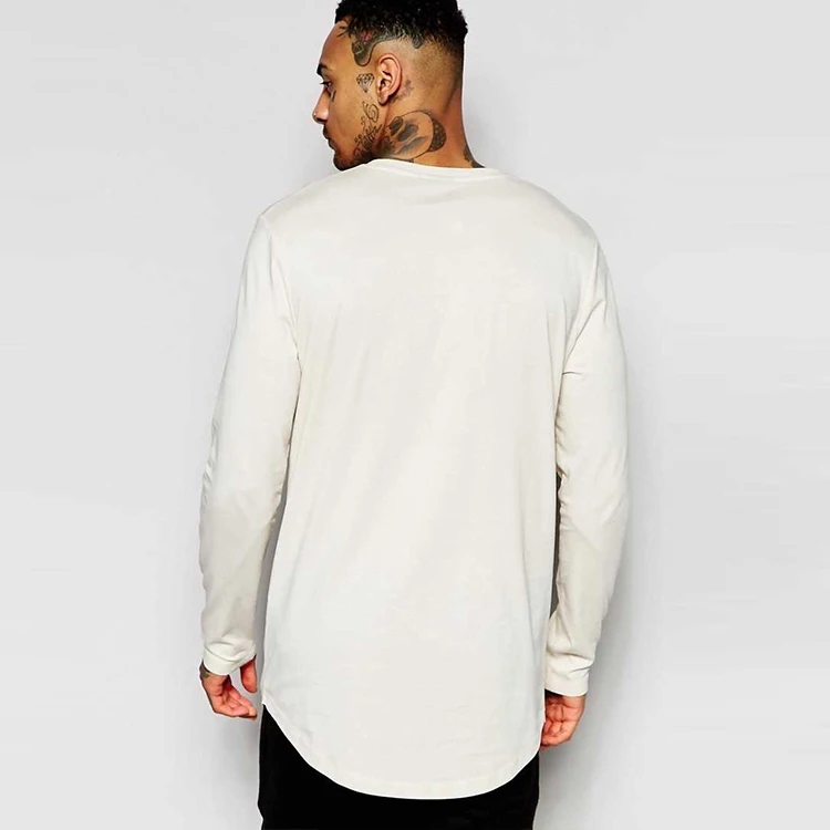 100 cotton men's long sleeve t shirt