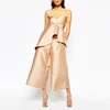 2019 New Design Premium Structured High Waisted Culotte Women's Fashion Pants