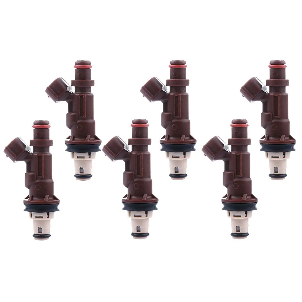 Buy ECCPP Fuel Injectors 6pcs High Performance Brown 2 Hole Fuel