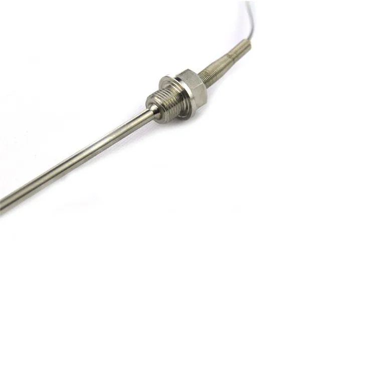 Thermocouple K-type diameter 6mm probe length 200mm threaded