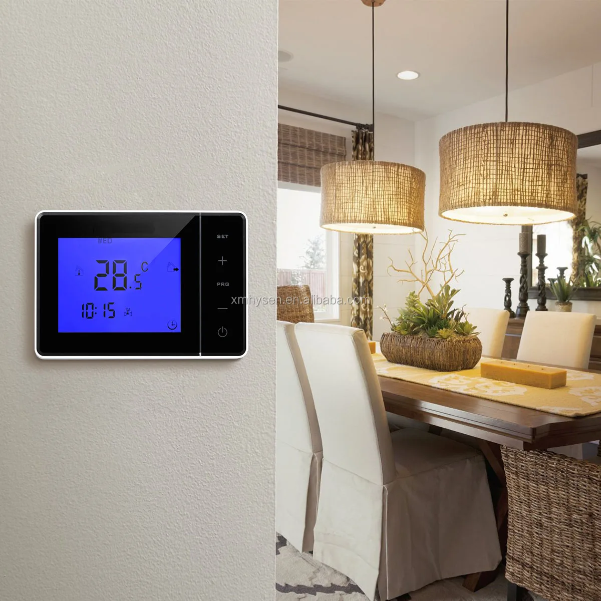Hy01bw Seven Day Programmable Thermostat For Electric Heat Buy Seven