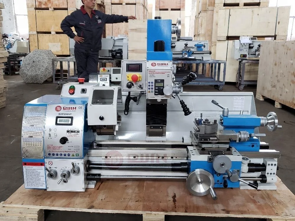Small Drill Mill Combo Lathe Combination Bench Lathe Milling Machine