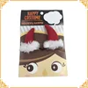 New Han Edition Unique High Quality Most Popular Red Plush Ox Horn Hairpin Animal Ears Headband Halloween Accessories