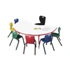Dry erase top kidney Whiteboard Activity Tables classroom desk and school chair