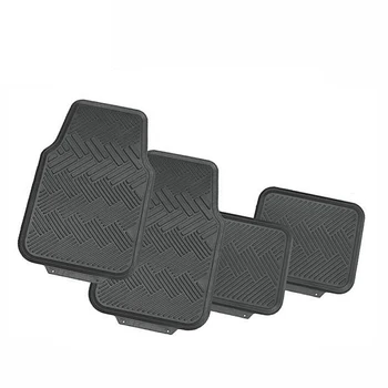 Waterproof Carpet Heel Pad Car Mat Rubber Black Car Mats Flooring