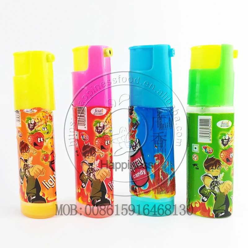 Ben 10 Lighter Shaped Sour Liquid Spray Candy Buy Lighter Spray Candy Lighter Candy Candy