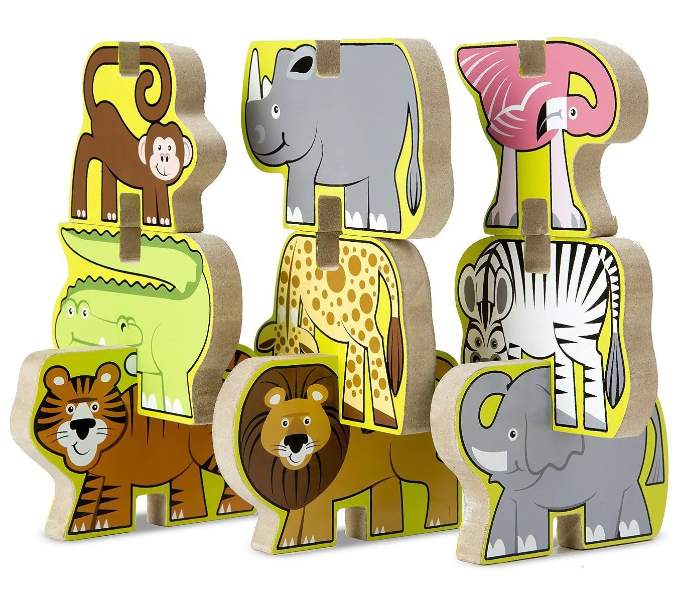 Download Buy Safari Themed Stacking Chunky Puzzle Set + FREE ...