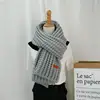 Cosum fashion design patterns women winter adult crochet acrylic scarfs wholesale