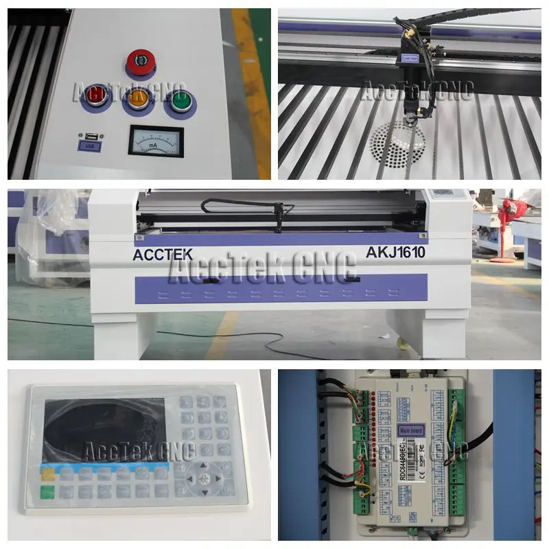 akj1610 co2 laser cutting machine