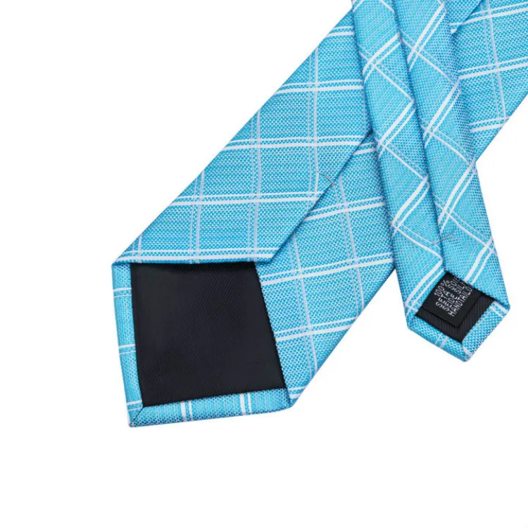 S 109 Men Slik Checked Cooling Neck Ties Blue Bow Tie Set Buy Blue Bow Tie Tie Blue Cooling Neck Ties Product On Alibaba Com